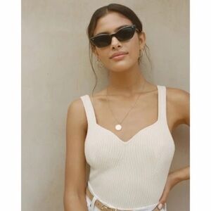 Abercrombie & Fitch Women's Ottoman Sweetheart Tank